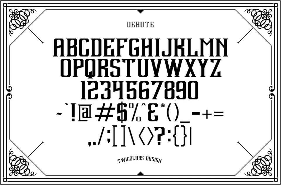 Debute Font