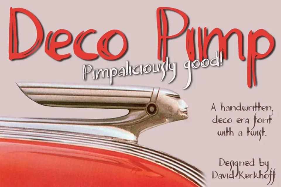 Deco Pimp Font