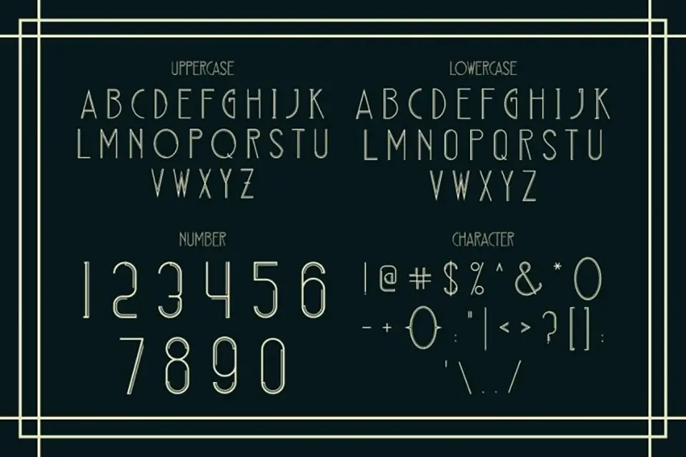 Deconico Font