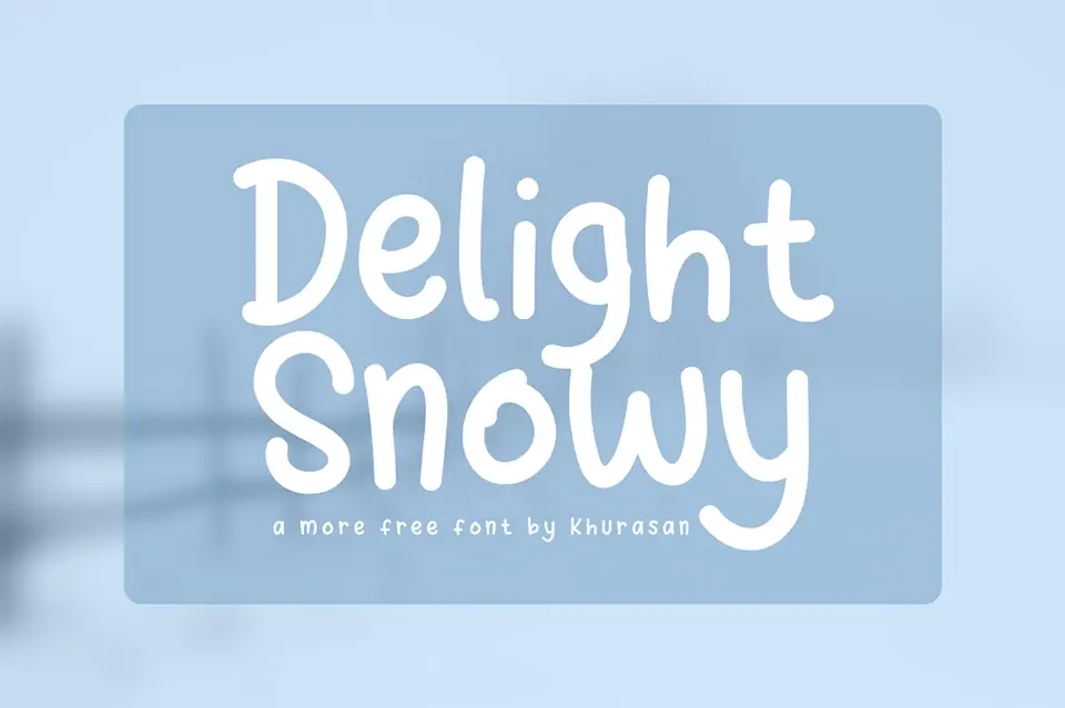 Delight Snowy Font