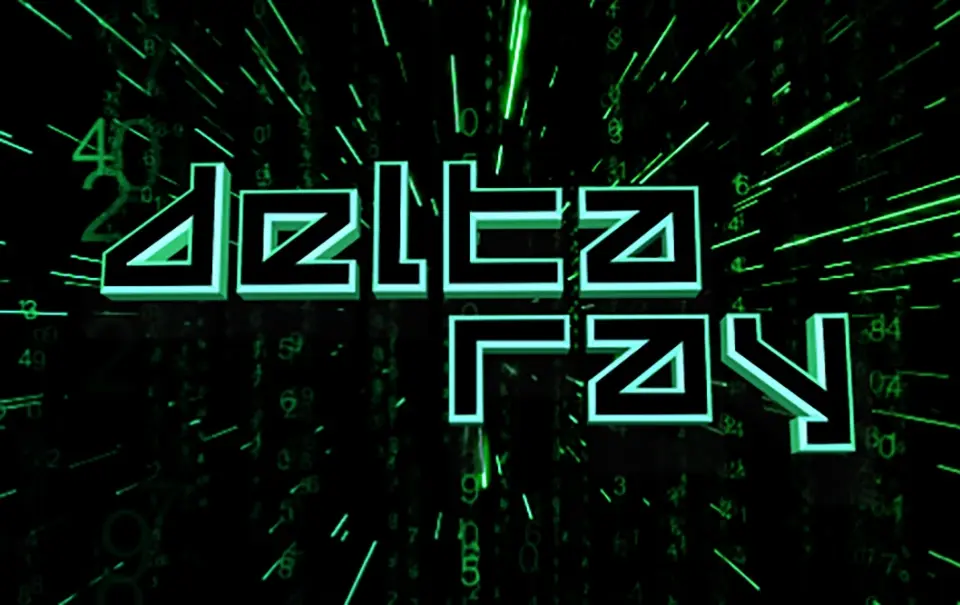 Delta Ray Font