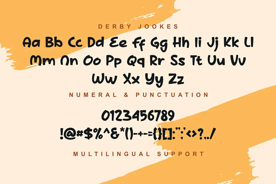 Derby Jookes Font