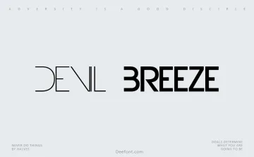 Devil Breeze Font