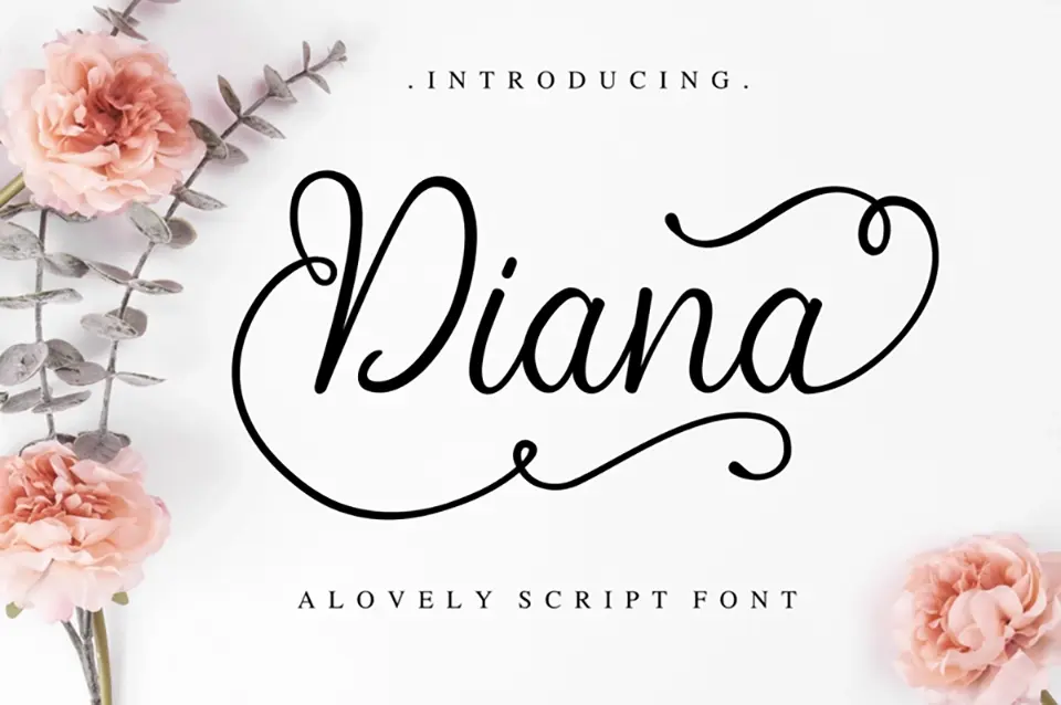 Diana Script Font