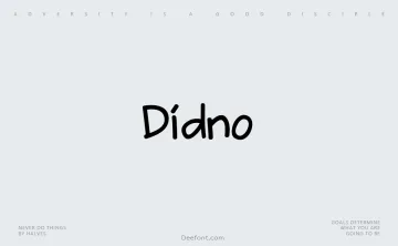 Didno Font