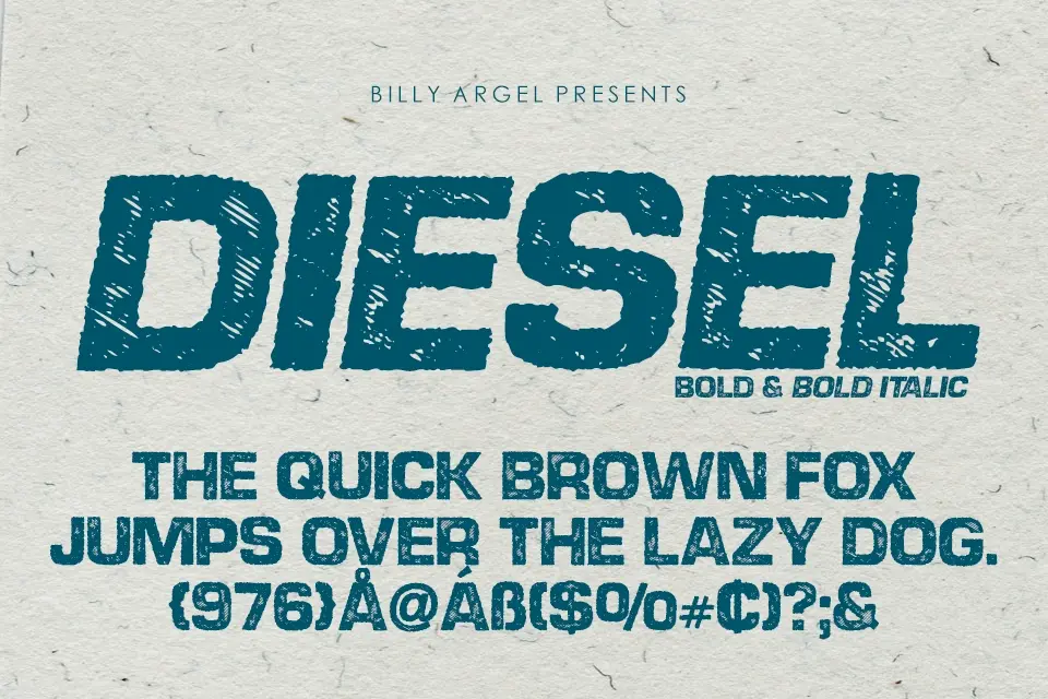 Diesel Font
