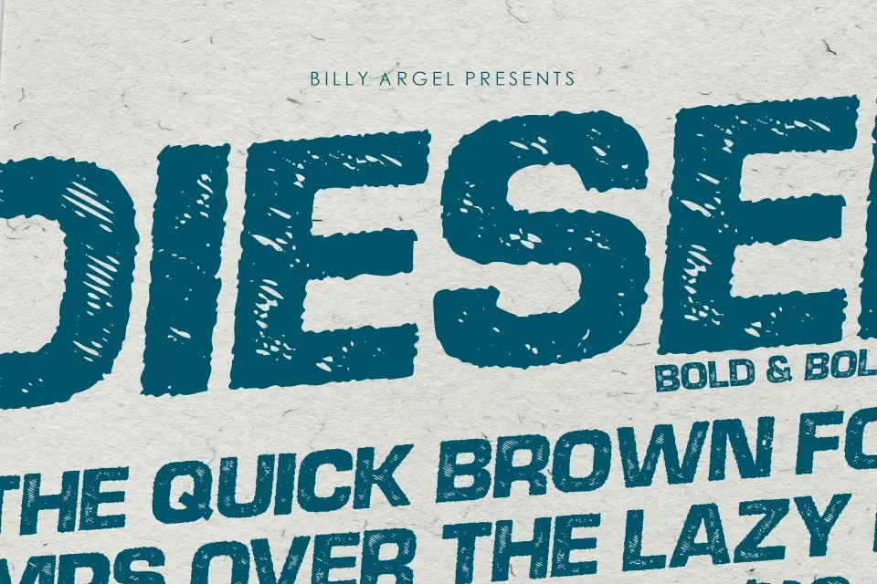 Diesel Font