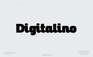 Digitalino Font