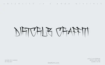 Dirtgrub Graffiti Font