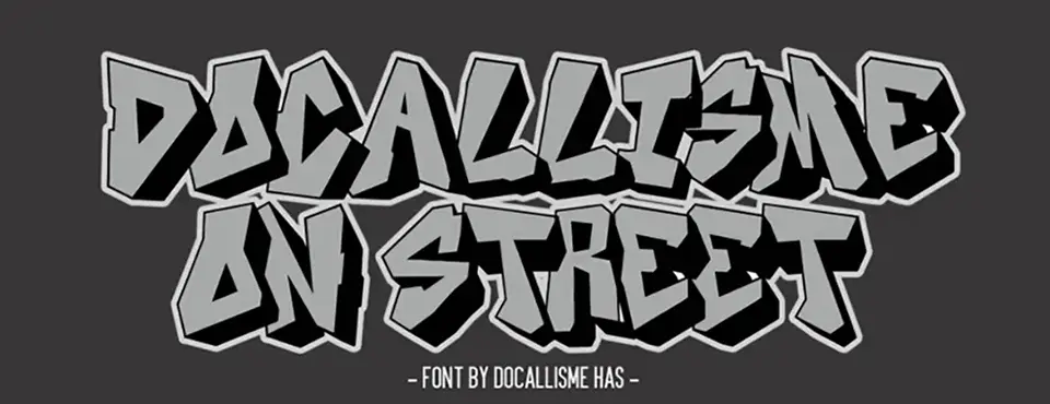 Docallisme On Street Font