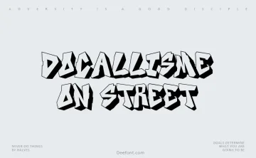 Docallisme On Street Font