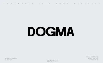 Dogma Font