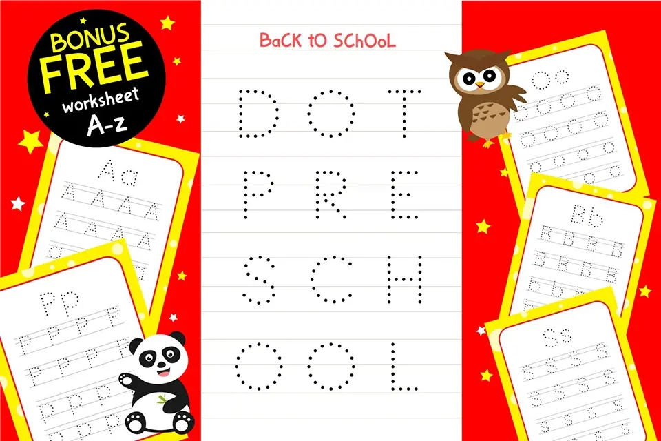 Dot Preschool Font