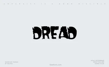 Dread Font