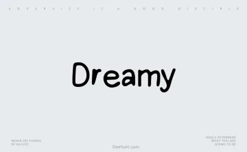 Dreamy Font