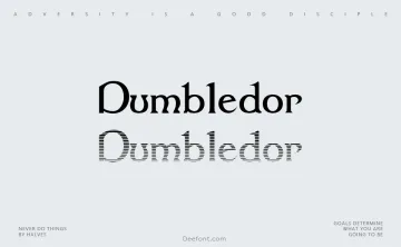 Dumbledor Font