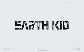 Earth Kid Font