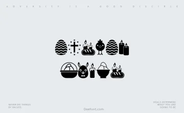 Easter Icons Font