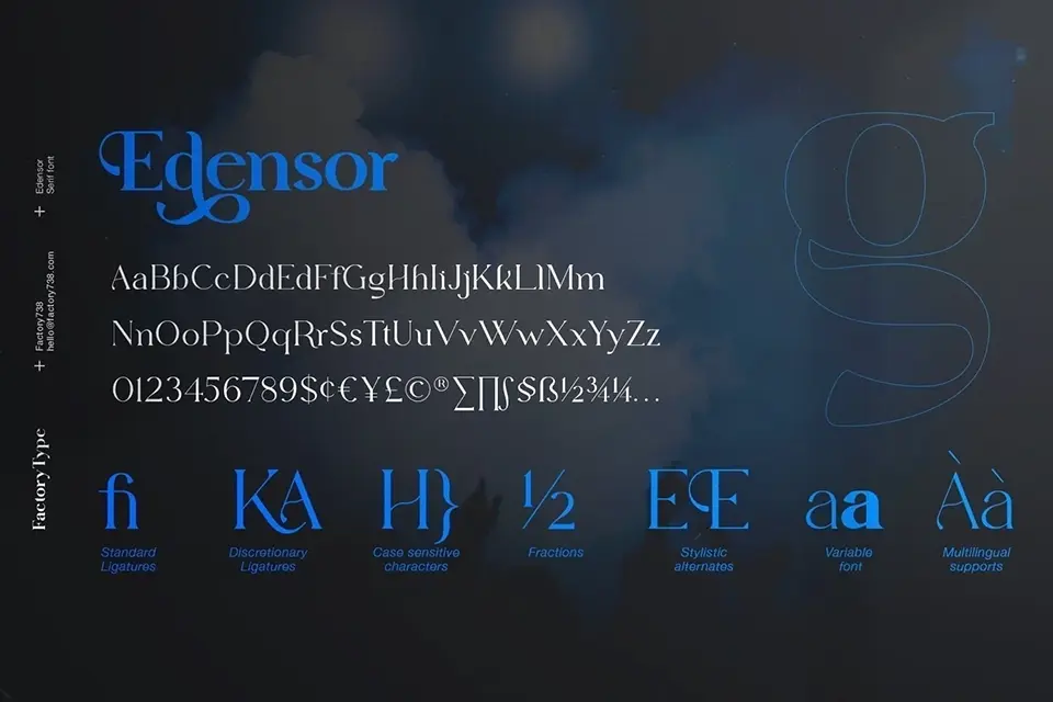 Edensor Font