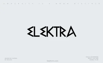 Elektra Font