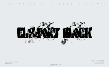 El&Font Block Font