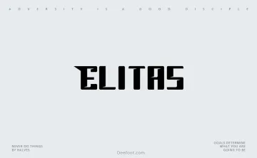 Elitas Font