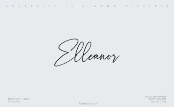 Elleanor Font
