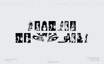 Elvira Dingbats Font