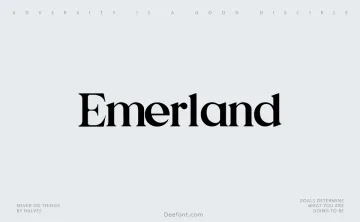 Emerland Font