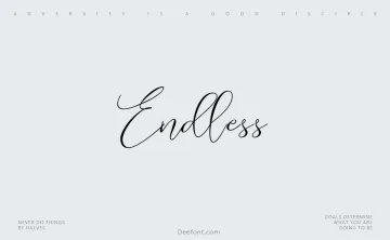 Endless Font