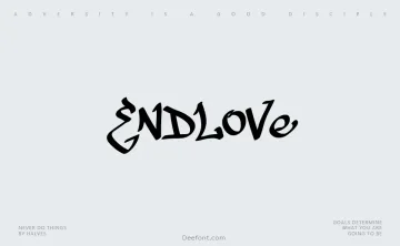 Endlove Font