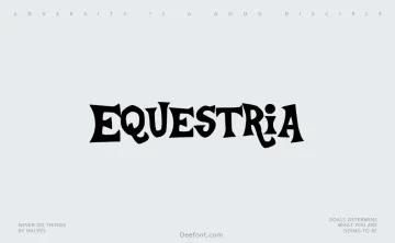 Equestria Font