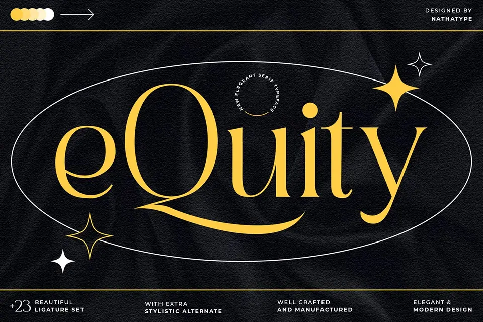 Equity Font