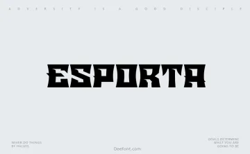 Esporta Font