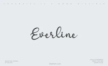 Everline Font