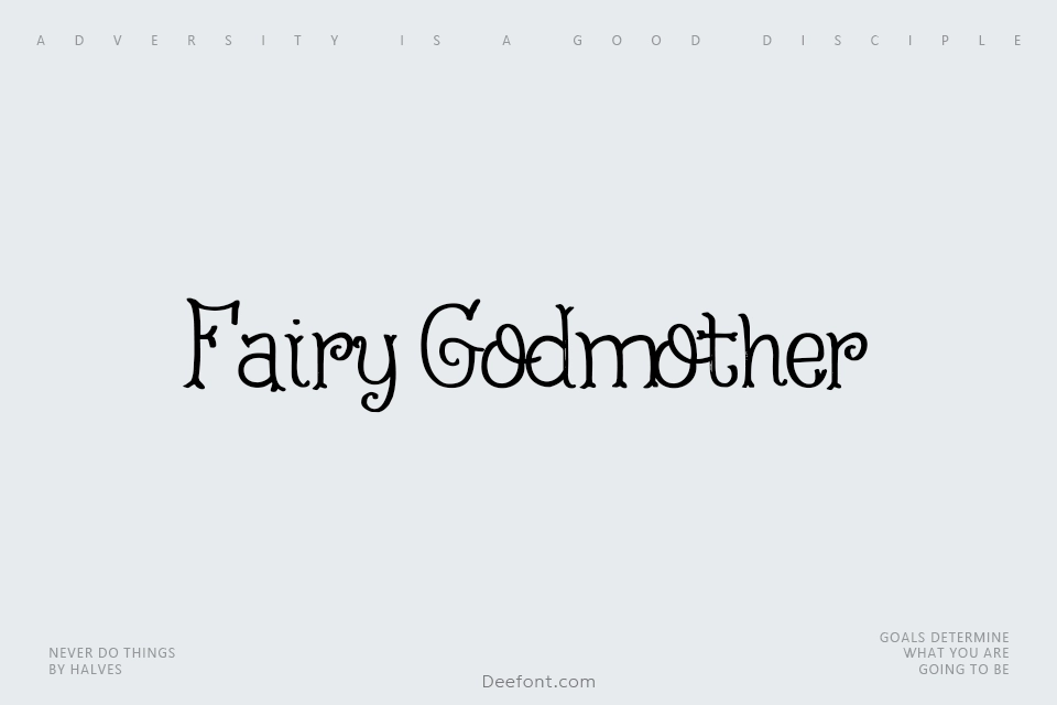Fairy Godmother Font