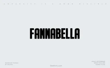 Fannabella Font