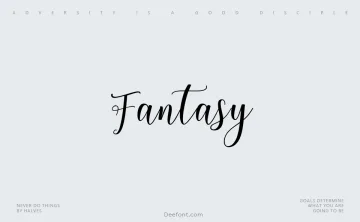 Fantasy Font