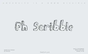 Fh Scribble Font