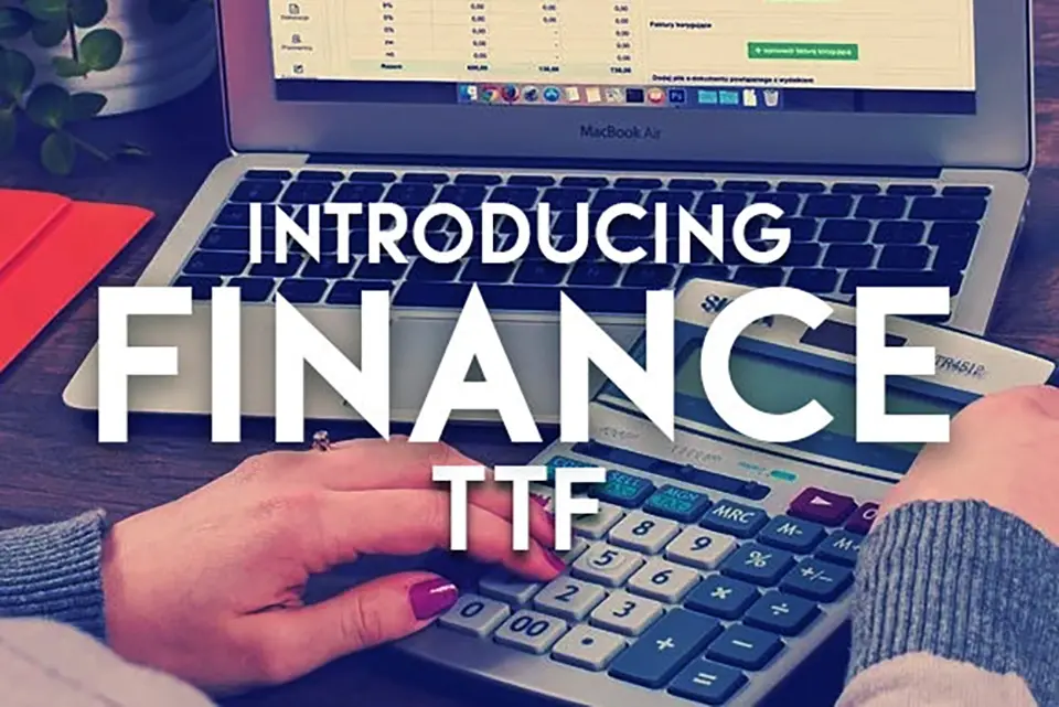 Finance Font