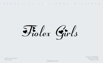 Fiolex Girls Font