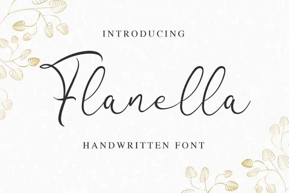 Flanella Font