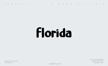 Florida Font