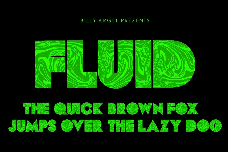 Fluid Font