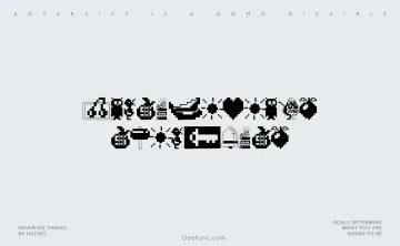 Fontalicious Thingbats Font