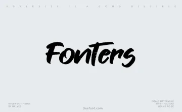 Fonters Font