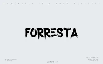 Forresta Font
