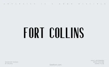 Fort Collins Font