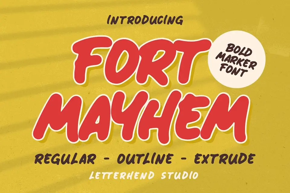 Fort Mayhem Font