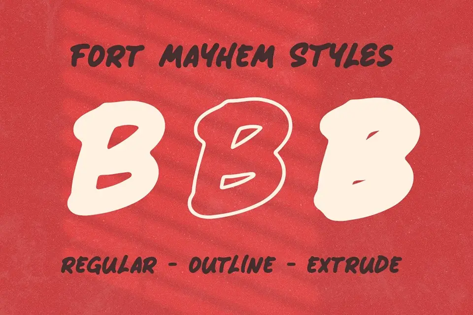 Fort Mayhem Font